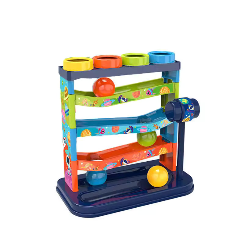 Tropy® - Färgglad stapelboll och rullbana leksak