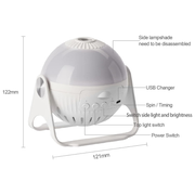 Tropy® - Magisk Planetarium Stjärnprojektor för Hemmet