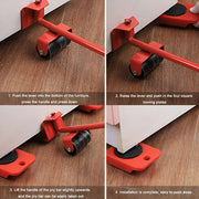 Tropy® - Smidig Möbelrullare Set