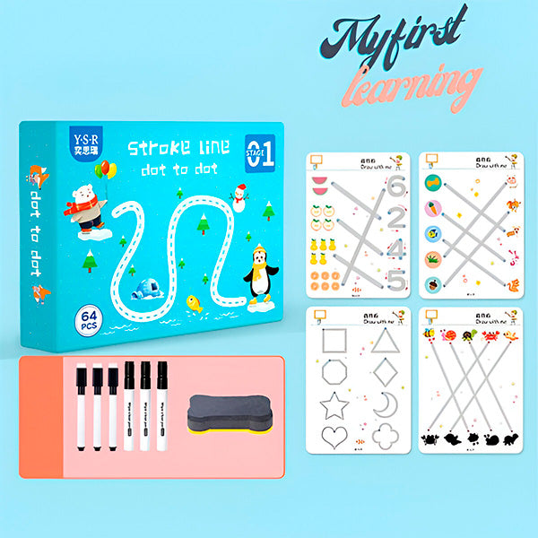 Tropy® - Lekfull Montessori Övningsbok För Barn