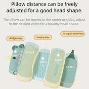 Tropy® - Mjuk Rundad Babyhuvudkudde För Nyfödda Andningsbar