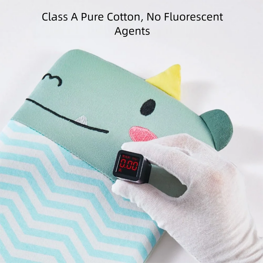 Tropy® - Mjuk Rundad Babyhuvudkudde För Nyfödda Andningsbar